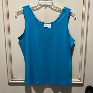 Chico's turquoise tank top